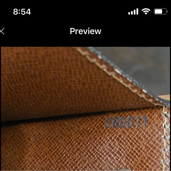 EUC AUTHENTIC LOUIS VUITTON MONOGRAM MONCEAU CROSSBODY VINTAGE *SR00**W/COA - Picture 2 of 13